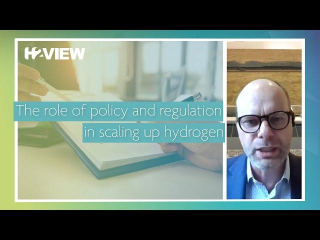 The role of policy and regulation in scaling up hydrogen