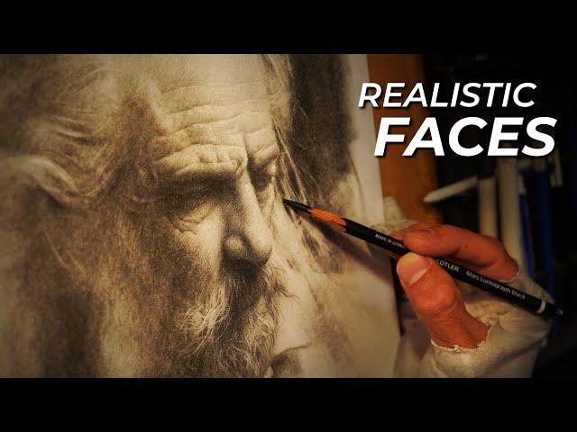 How to Draw a Realistic Face - Improve Your Portrait Sketches