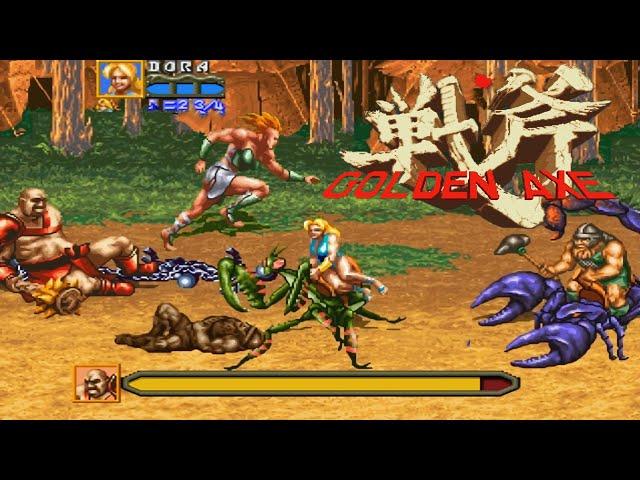 Arcade - Golden Axe The Revenge of Death Adder - Dora