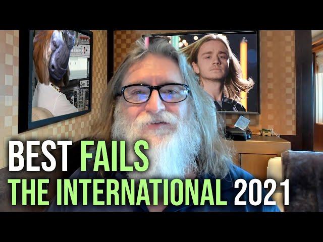 Best FAILS and FUN moments of The International 2021