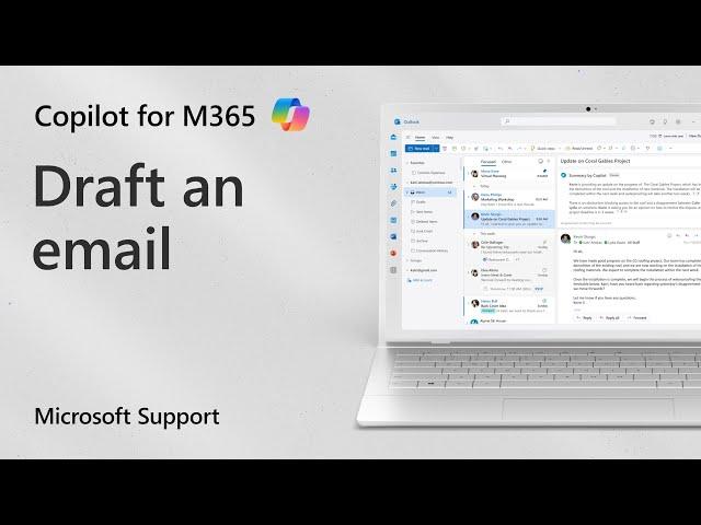 How to use Copilot to write an email | Microsoft