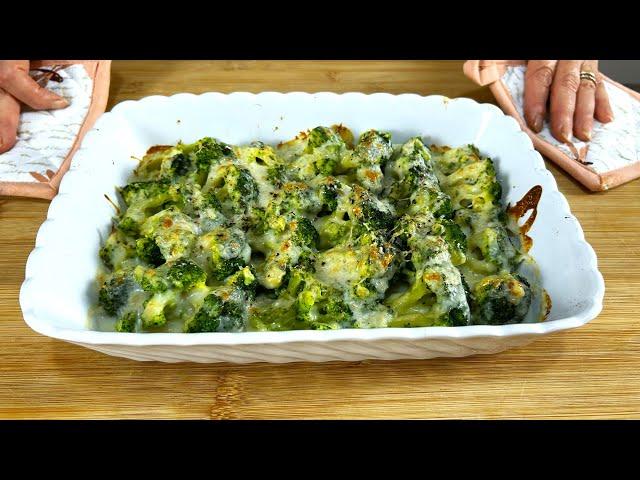 This recipe is low in fat and suitable for everyone!  Broccoli au gratin