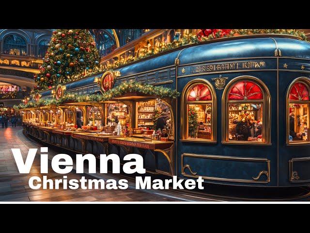 Vienna Christmas Market at Night | A Winter Wonderland in 2024