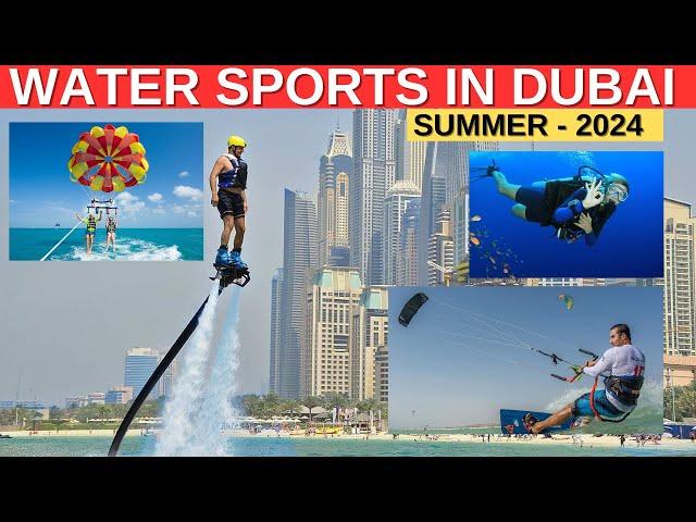 Water Sports to enjoy this summer in Dubai - UAE | 2024 | Khaleej Journal | #latestnews #dubaibeach