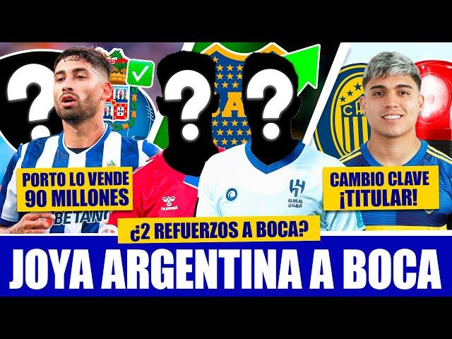 ¡BOMBA! LLEGAN 2 REFUERZOS SORPRESA A BOCA!? ► Oferta TRUEQUE de BOCA x un TAPADO ► Zeballos TITULAR