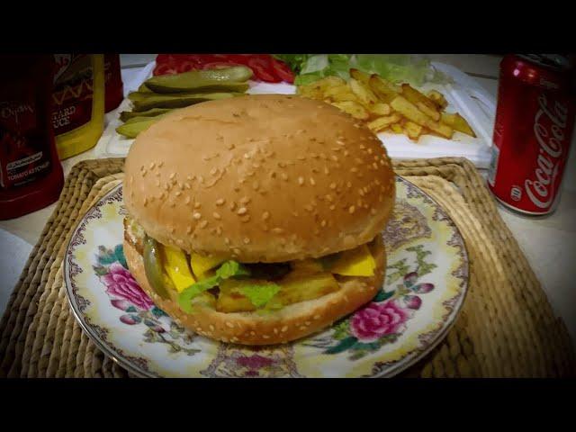 همبرگر خانگی با الهام ایزدجو در 2 دقیقه- Hamburger by Elham Ezadjoo In 2 minutes