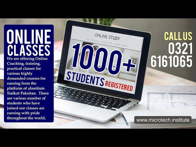 Online Courses by Microtech Institute Sialkot