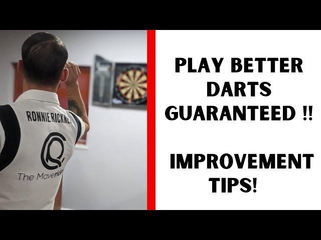 Play better darts Guaranteed! If you do this your darts game will improve - Darts Improvement Tips