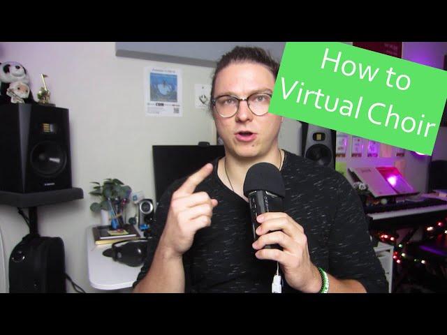 How to make a virtual choir ... in 5 time consuming steps