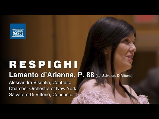 Ottorino Respighi: Lamento d’Arianna, P  88 ‘Ariadne’s Lament’ #musicvideo