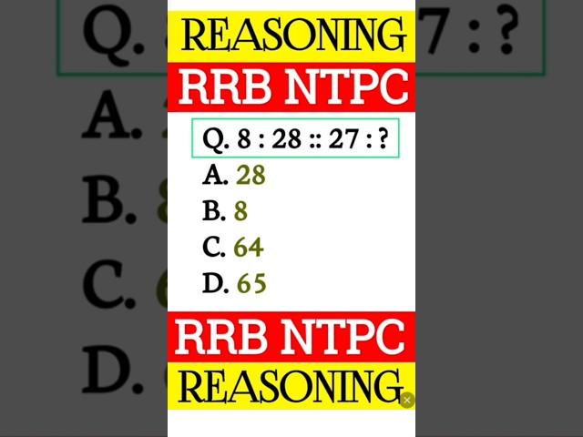 RRB NTPC Previous Year Question Paper || Railway NTPC CBT-1 Previous Year Question Paper 2021 #short