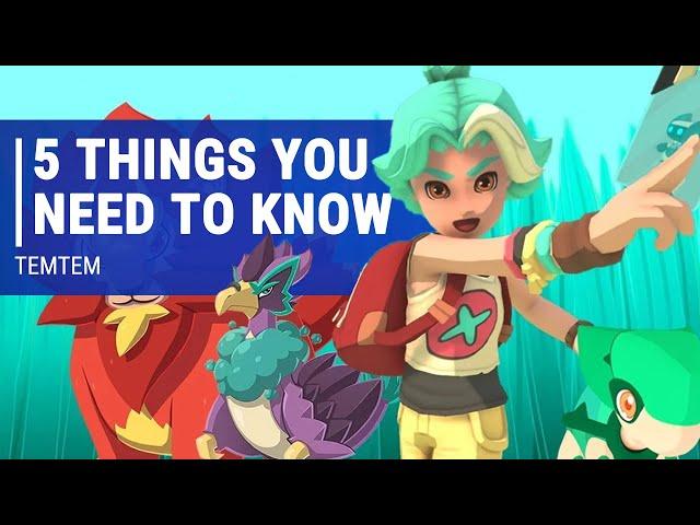 Temtem Guide: 5 Things You Need to Know Before You Play