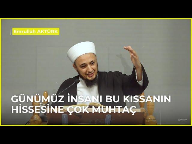 GÜNÜMÜZ İNSANI BU KISSANIN HİSSESİNE ÇOK MUHTAÇ