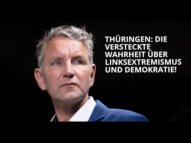  Björn Höcke: Warum die Thüringer die Nase voll haben!  Skandale im Landtag! ️️