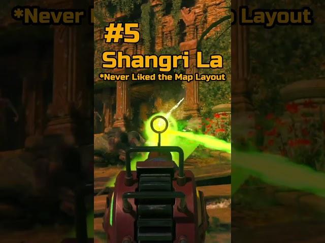 Ranking Every Zombies Chronicles Map | #shorts #gaming #codzombies