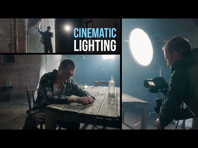 CINEMATIC LIGHTING for BEGINNERS - Easy Steps to Light Any Scene