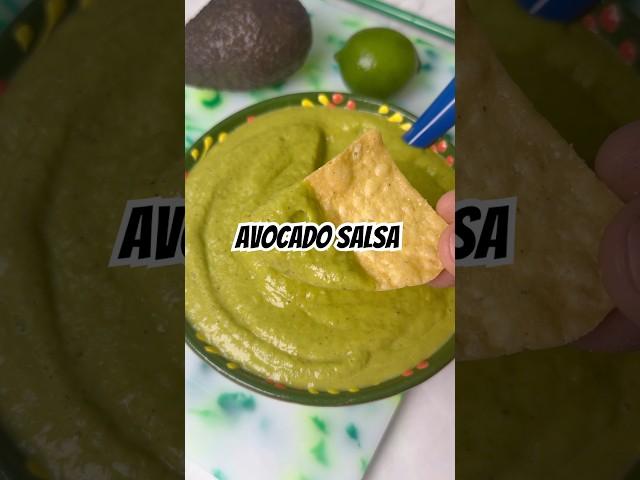 Avocado Salsa #freddsters #letsmakeit #salsa #avocado  #tamales #mexican #cooking #recipe #receta