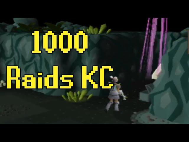 I Completed 1000 Chambers of Xeric (HCIM 58)