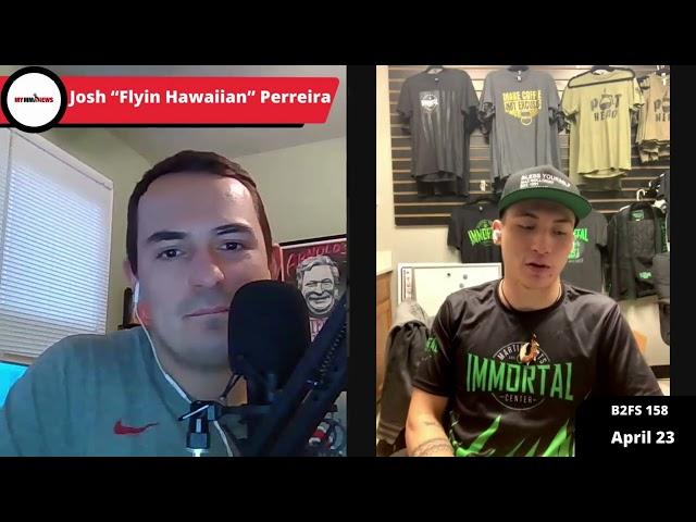 Josh Perreira discusses title defense at B2FS 158