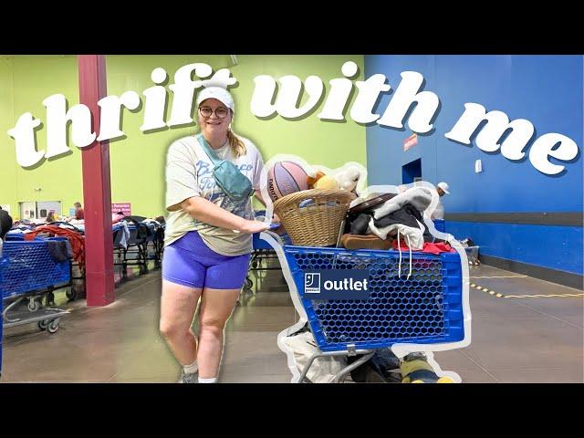 BACK TO THE BINS! Thrift With Me at the Goodwill Outlet! 