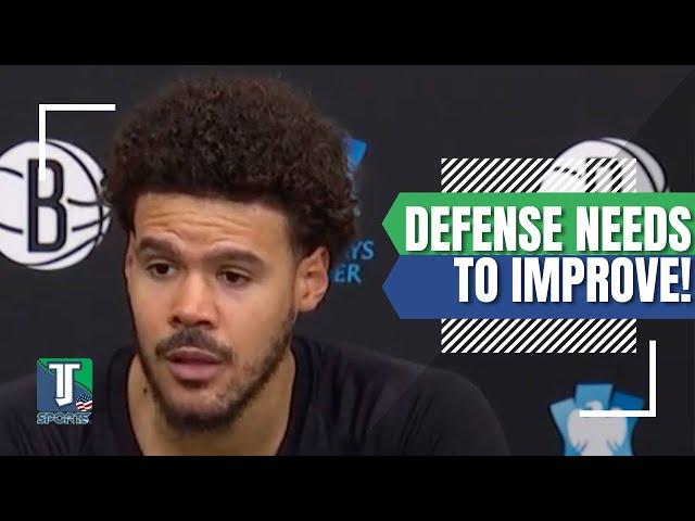 Cameron Johnson EXPLAINS how Nets 'CAN PUNCH BACK' after BIG LOSS to Cavs