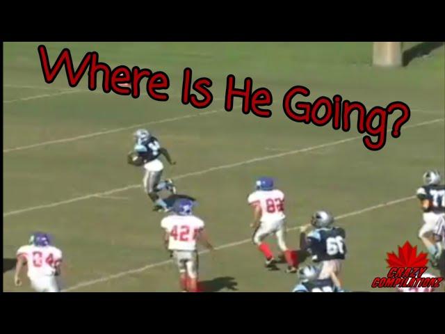 Amateur Football Players Running the Wrong Way: Compilation