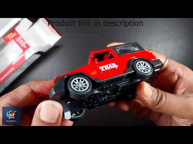 Mahindra Thar/Jeep Die Cast Metal Toy For Kids|Pull Back Action| Miniature Scaled Models Toy Car