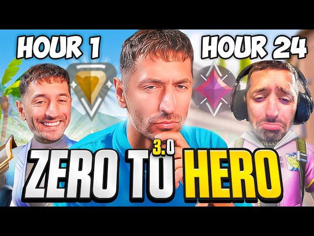 ZERO TO HERO CHALLENGE!  3.0   - Von Unranked zu Immortal in 24 Stunden