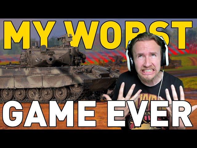 My Worst Game EVER until... World of Tanks