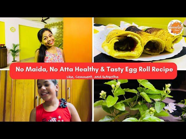 No Maida, No Atta Healthy & Tasty Egg Roll Recipe | Life in India | Bengali Vlog | Indian Vlogger