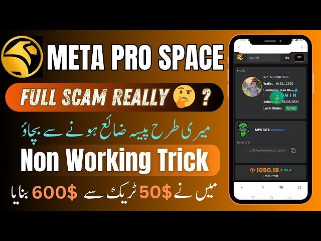 How I Turned $50 Into $600 with Meta Pro Space (Is It a Scam?)