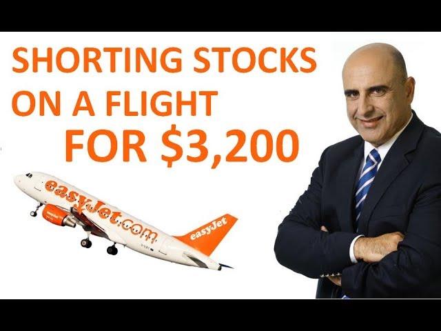 Shorting Stocks on a Flight for $3,200 in Profits