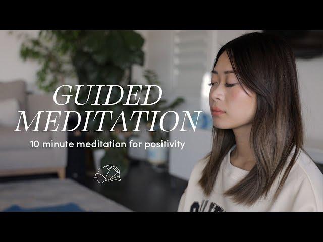 10 Minute Guided Meditation for Positive Energy, Peace & Light 