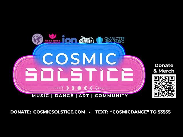 Cosmic Solstice fundraiser (Last Sets) for WNC creative arts community - One World West 12-21-2024