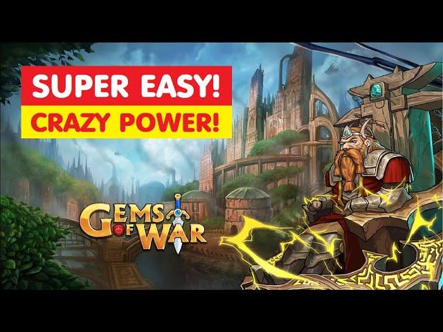 Gems of War Horseless Carriage World Event! One Shot Best Team & Guide!