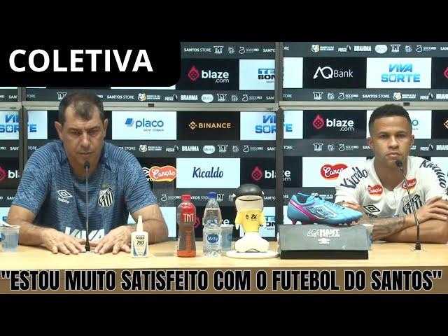 FÁBIO CARILLE | COLETIVA 22/10/24 | PÓS JOGO SANTOS 1 x 0 CEARA