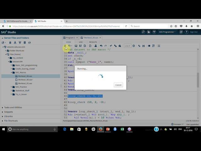 Define SAS Macro as a function and syntax of loop inside SAS Macro (start 02 tutorial)