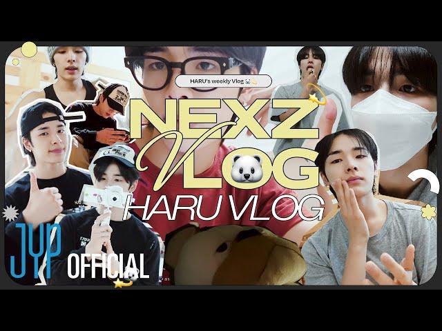 [NEXZ VLOG] HARU VLOG | HARU’s all-day‍ #1 | Cooking‍ Birthday giftsGetting intoreading