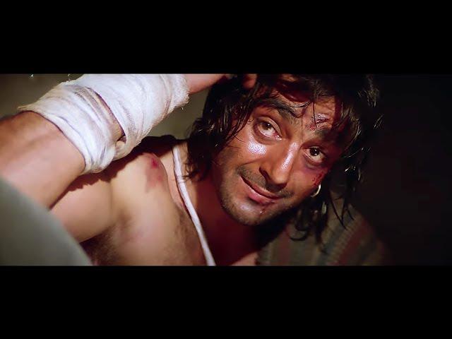 Khalnayak Sanjay Dutt Jail Fight | Jackie Shroff | Madhuri Dixit | Anupam Kher