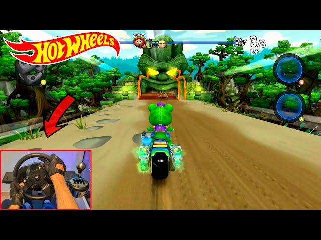 Steering Wheel Gameplay #5! All Motorbikes️Beach Buggy Racing 2