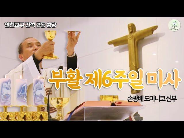 [거룩한 미사] 인천교구 간석 2동 성당 부활 제6주일 미사 손광배 도미니코 신부(인천교구 간석 2동 성당 주임) 2025.5.25 I 천주교/가톨릭/강론 영상제작 가톨릭스튜디오