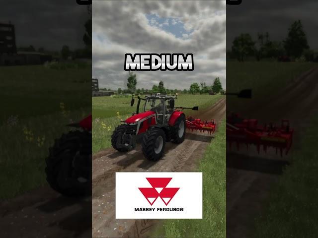 MASSEY FERGUSON from SMALL to LARGE| Farming Simulator 22