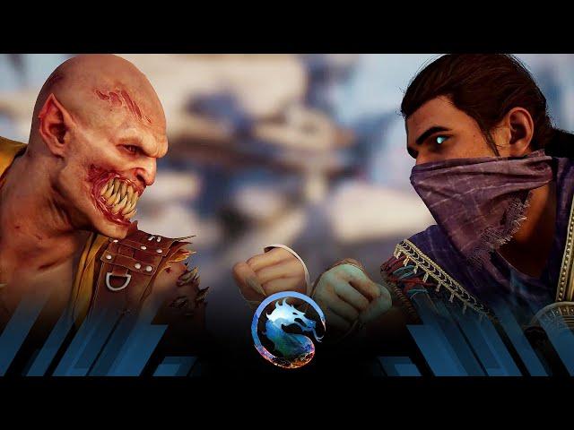 Mortal Kombat 1 - Baraka Vs 'Emperor' Rain (Very Hard)