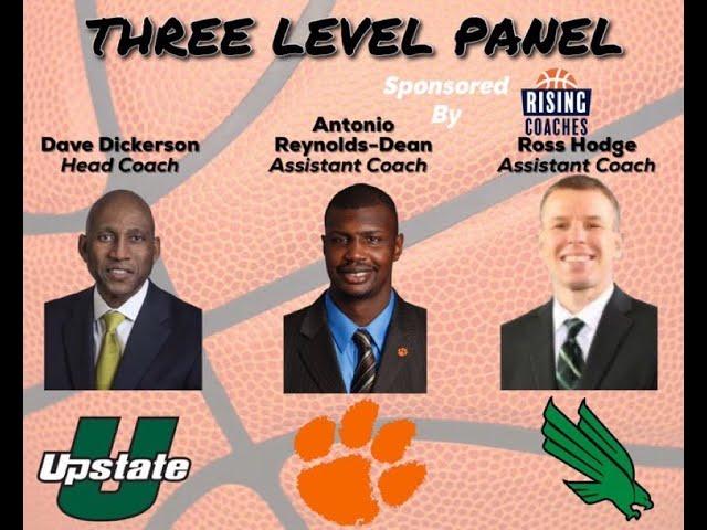 Three Level Panel hosted by David Bentley with Dave Dickerson, Antonio Reynolds Dean, Ross Hodge