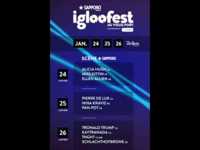 Pan Pot - Igloofest - Montreal