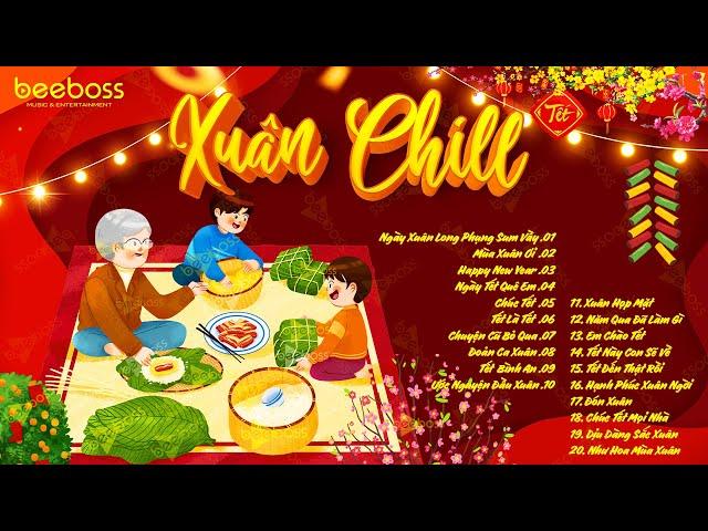 Nhạc Xuân Chill 2025 - Nhạc Tết EDM Tik Tok Htrol Nhẹ Nhàng Cực Chill - Ngày Xuân Long Phụng Sum Vầy