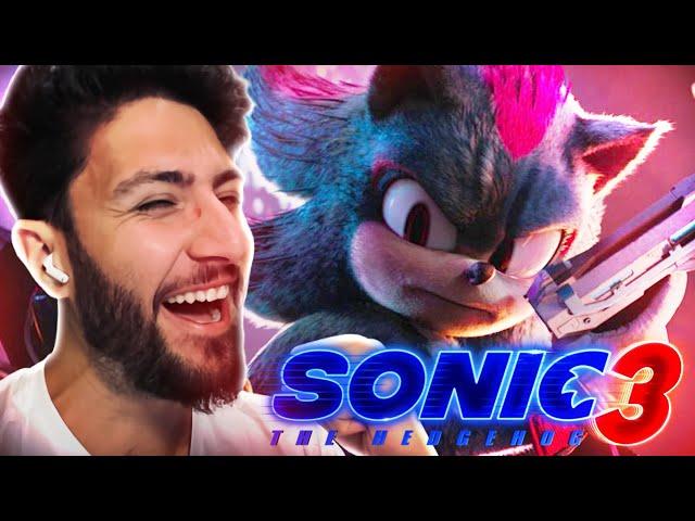 HE HAS THE GUN!! - SONIC MOVIE 3 TRAILER 2 REACTION