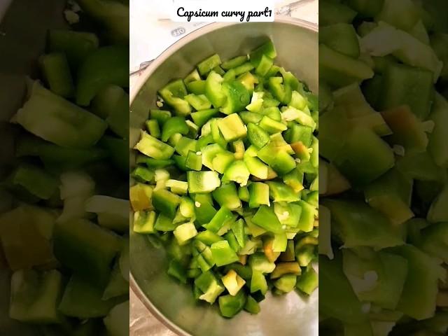 Capsicum curry no onion no garlic part1 #nooniongarlicrecipes #capsicumrecipes #sattvicfood