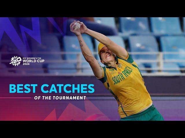 All the best catches from the Women's T20 World Cup | WT20WC 2024