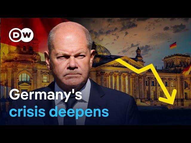 German government collapse could seal country’s economic fate | DW News